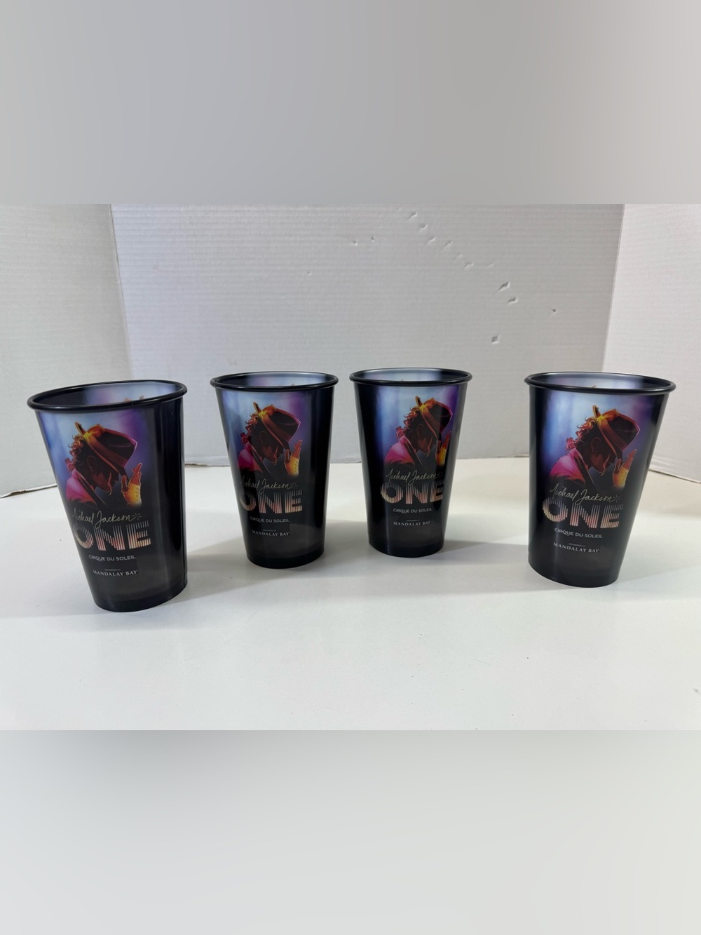 Michael Jackson ONE Promotional Black Collectible Cup - Mandalay Bay cirque de